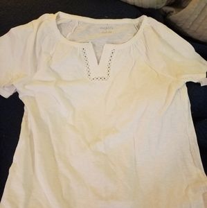 Talbots NWT white top